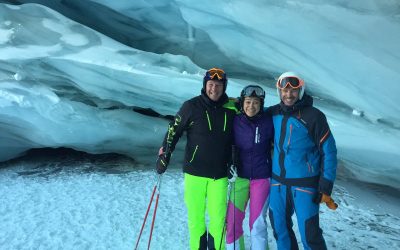 Eishöhle am Pitztaler Gletscher