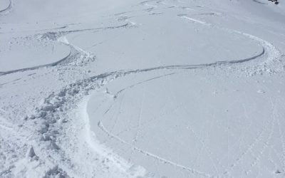 Spuren im Schnee